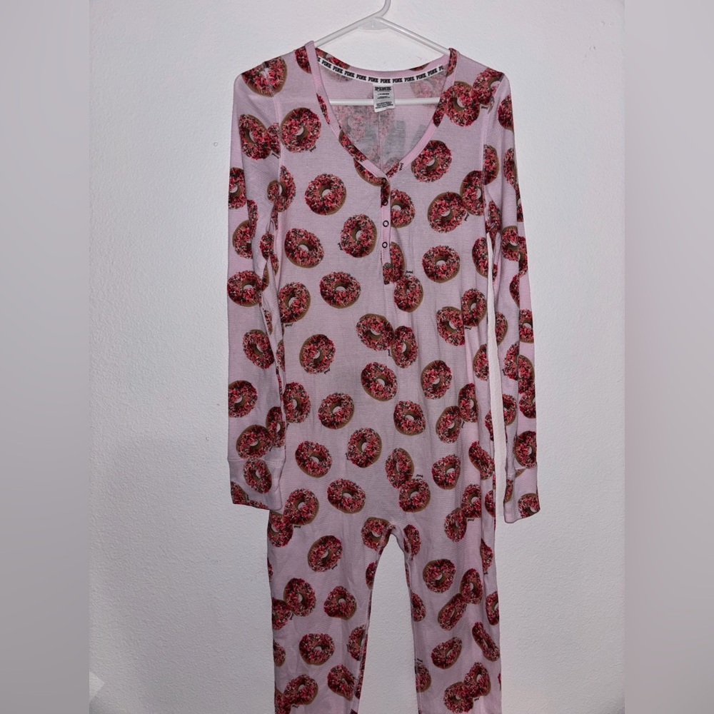 Victoria secret large onesie wake up for what